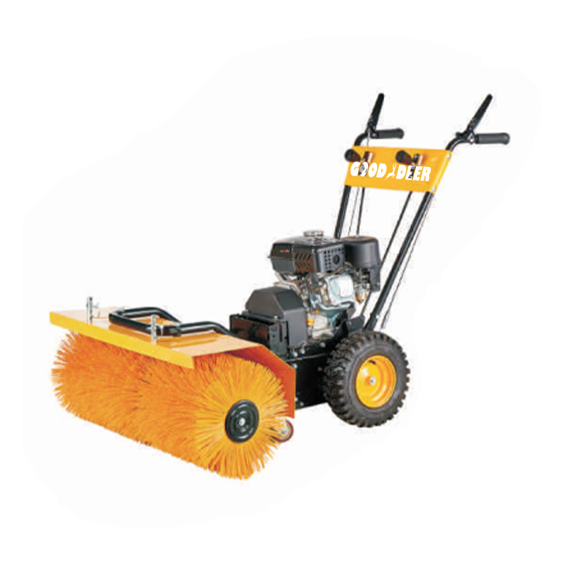 Hand-Pushed Snow Pusher