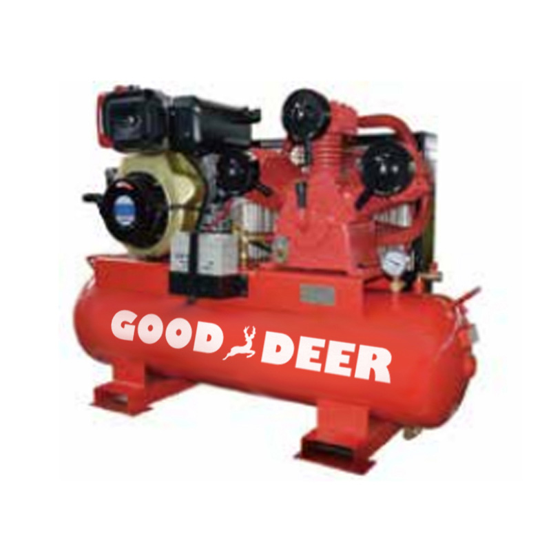 Manual Start Diesel Air Compressor