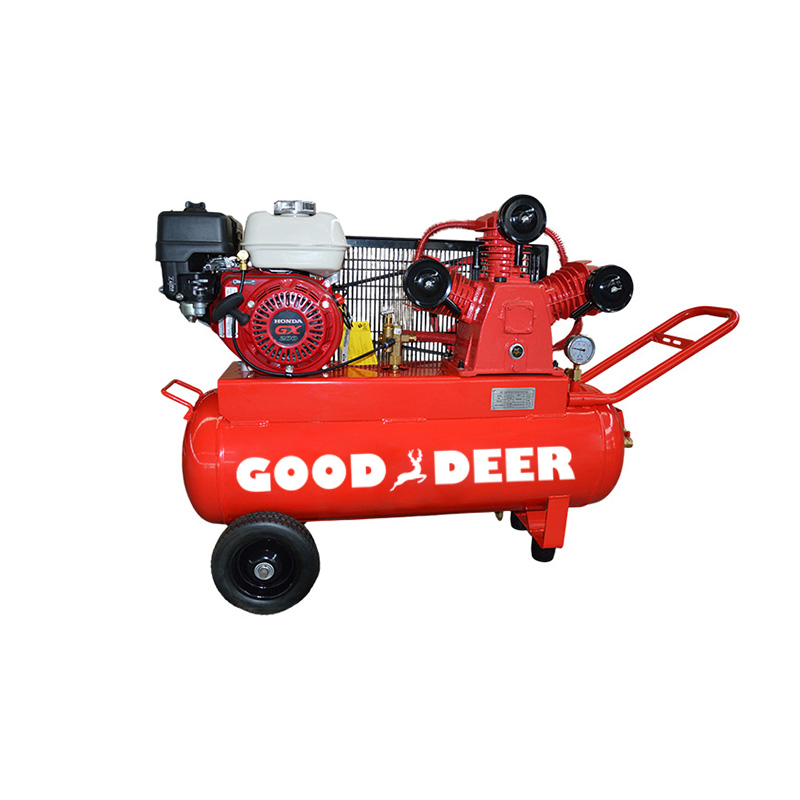 Petrol Engine Stationary Piston Air Compressor