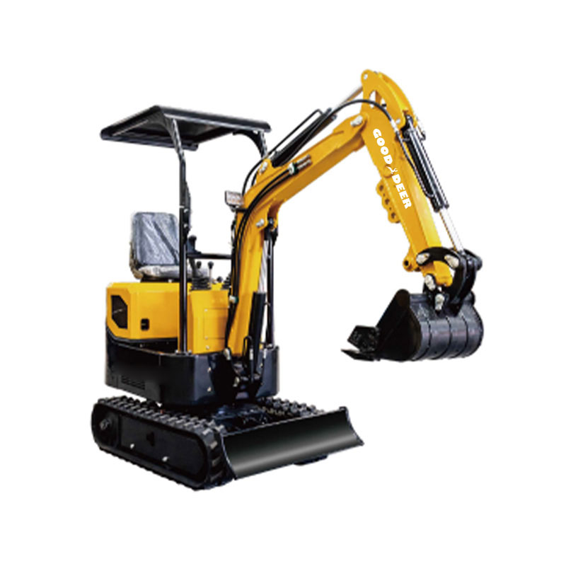 Extended Arm Small Excavator