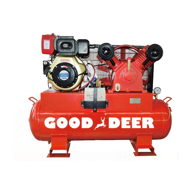 Manual Start Diesel Air Compressor